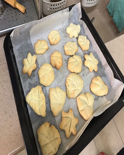 עוגיות עלי שלכת