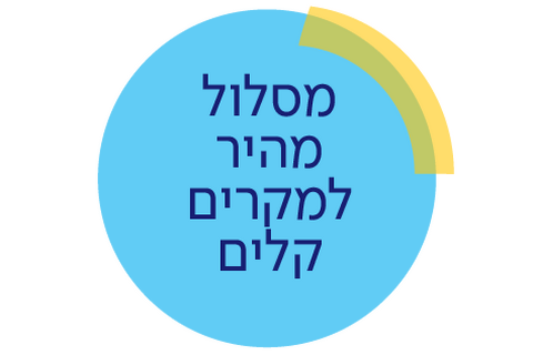 מסלול מהיר לטיפול במקרים קלים